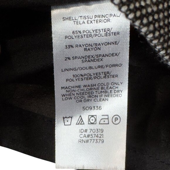 Classic Ann Taylor Gray Tailored Jacket | Size: 6 - Picture 9 of 11